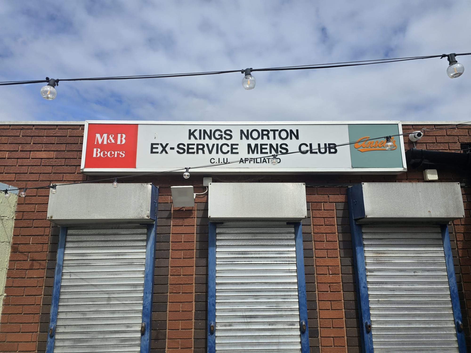 Kings Norton Ex Sercicemens Club Entrance