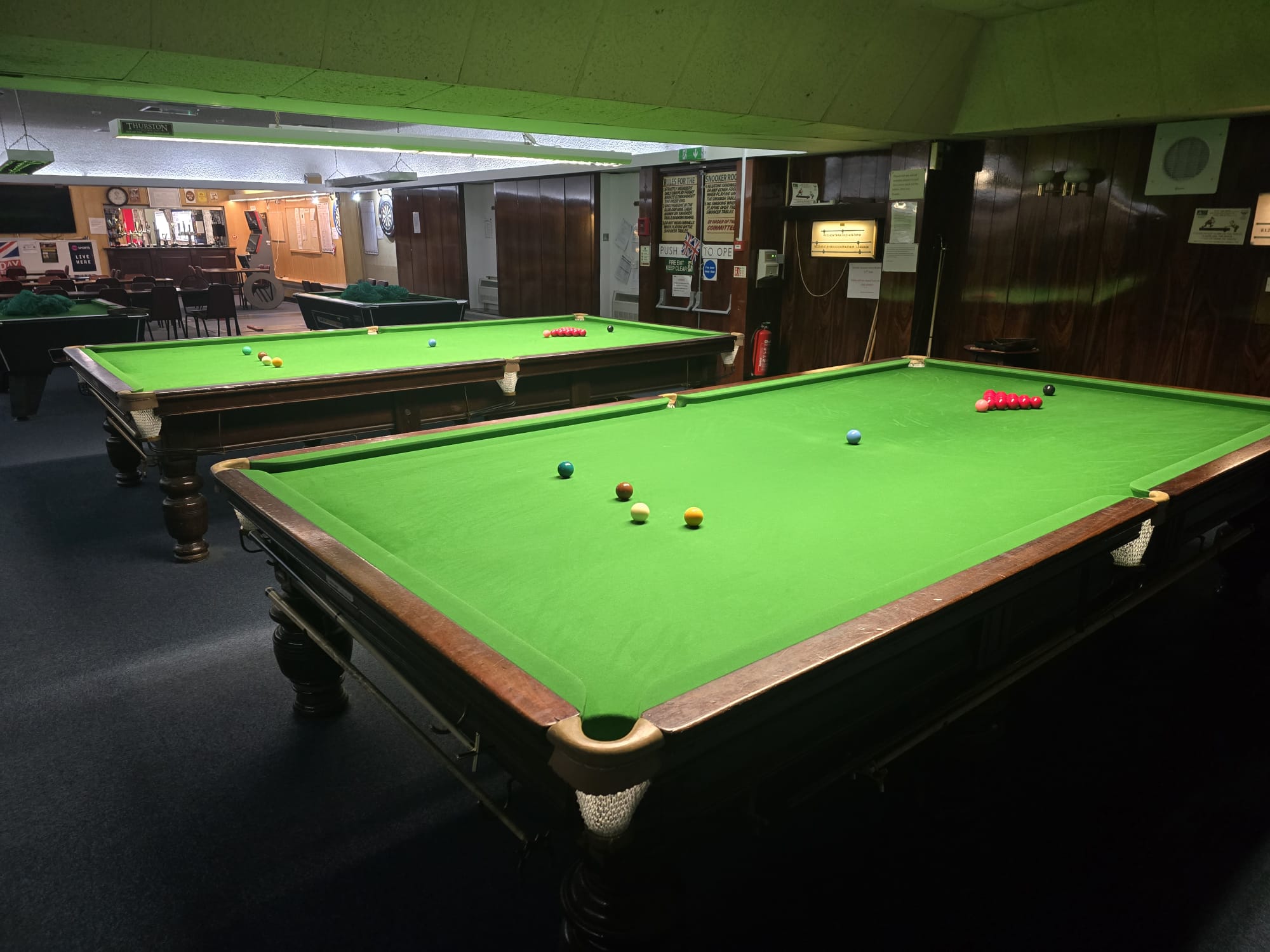Snooker table